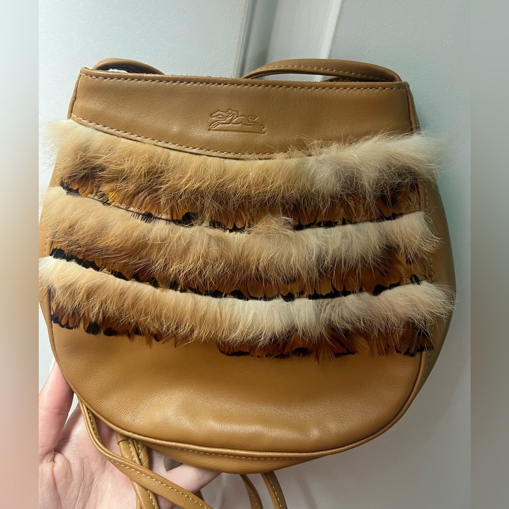 Longchamp Leather Crossbody Bag